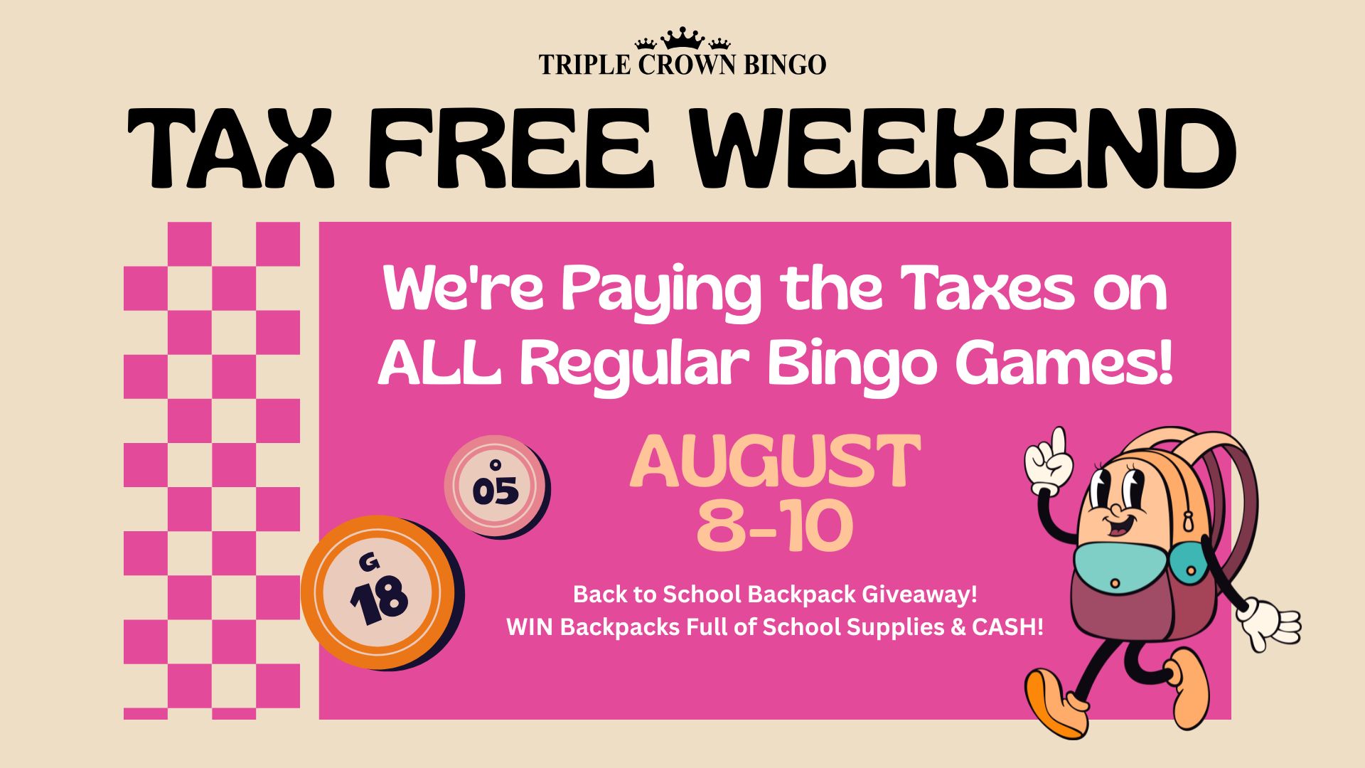 TCB Jones tax free